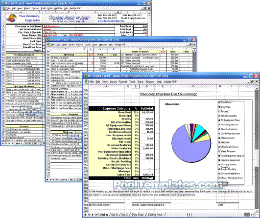 building a pool cost estimator